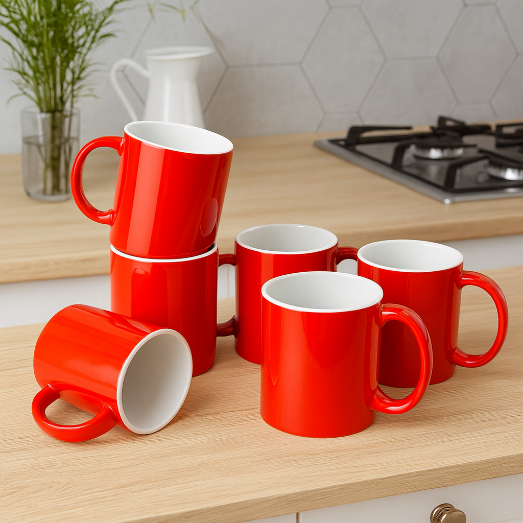 Mug set x 6 (2)